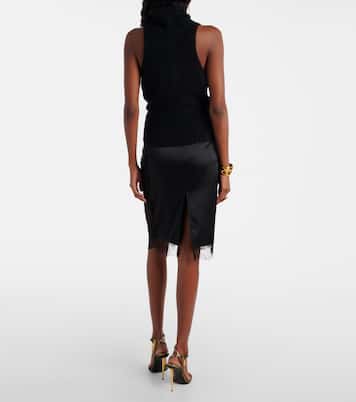 Cashmere and silk turtleneck top | Tom Ford