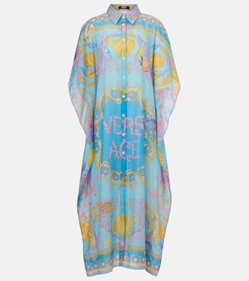Copricostume in cotone e seta | Versace