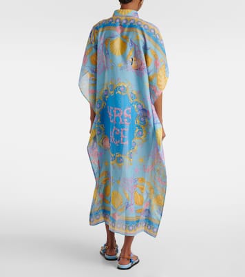 Copricostume in cotone e seta | Versace