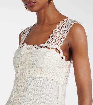 Maxikleid aus Guipure-Spitze | Farm Rio