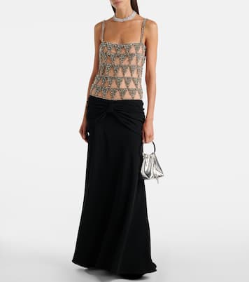 Embellished  gown | Costarellos