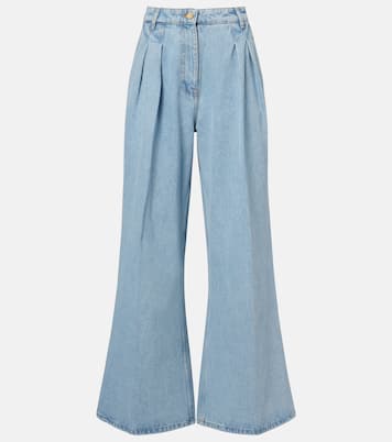 High-rise wide-leg jeans | Nina Ricci