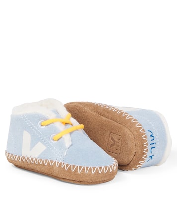 X Milk Baby Schuhe Winter aus Veloursleder | Veja Kids