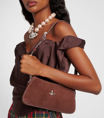 Tasha Mini suede shoulder bag | Vivienne Westwood