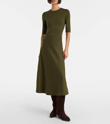 Midikleid aus Wolle, Kaschmir und Seide | Gabriela Hearst