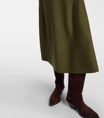 Midikleid aus Wolle, Kaschmir und Seide | Gabriela Hearst
