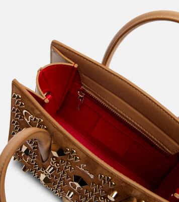Borsa Paloma in suede con borchie | Christian Louboutin