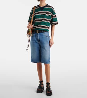 Sandalen aus Leder | Prada