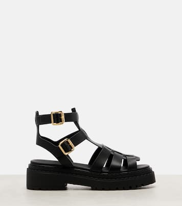 Sandalen aus Leder | Prada