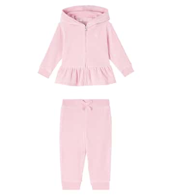 Baby set of cotton-blend jacket and sweatpants | Polo Ralph Lauren Kids