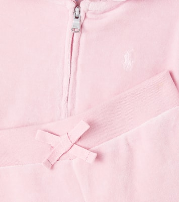 Baby set of cotton-blend jacket and sweatpants | Polo Ralph Lauren Kids