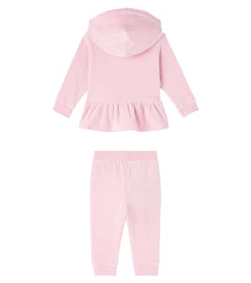 Baby set of cotton-blend jacket and sweatpants | Polo Ralph Lauren Kids