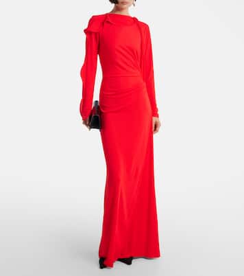 Draped maxi dress | Victoria Beckham