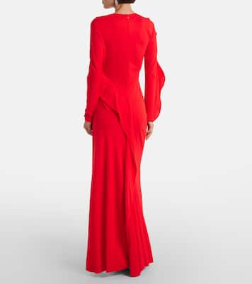 Draped maxi dress | Victoria Beckham