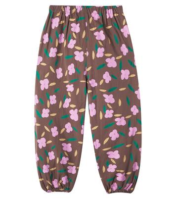 Floral cotton sweatpants | Jellymallow