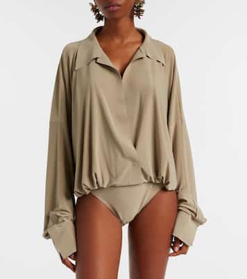Oversized bodysuit | Norma Kamali