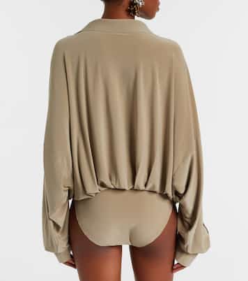 Oversized bodysuit | Norma Kamali