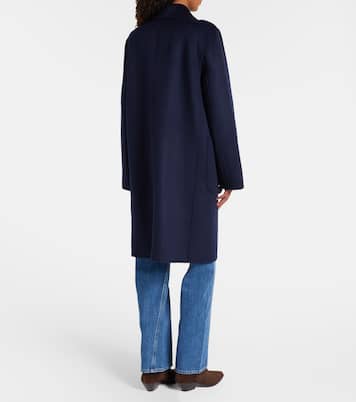 Single-breasted wool coat | Tory Burch