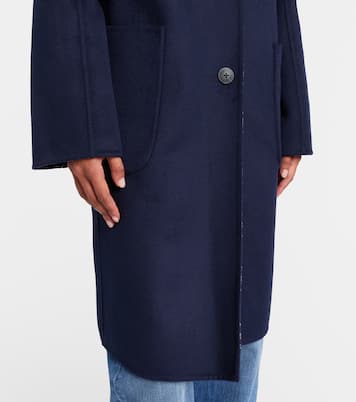 Single-breasted wool coat | Tory Burch