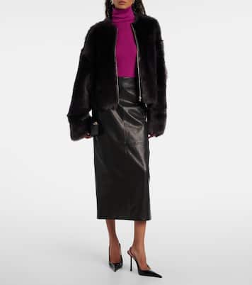 Jacke Dianne aus Shearling | Nour Hammour
