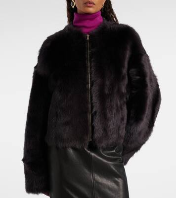 Jacke Dianne aus Shearling | Nour Hammour