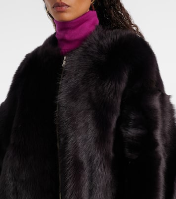 Jacke Dianne aus Shearling | Nour Hammour