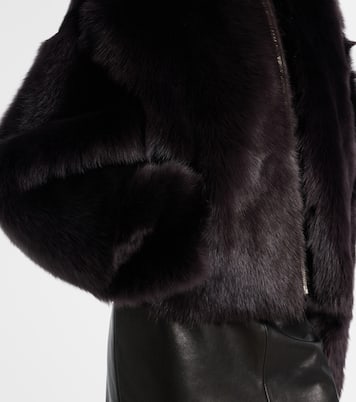 Jacke Dianne aus Shearling | Nour Hammour