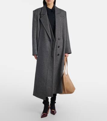 La Scoop Medium suede shoulder bag | The Attico