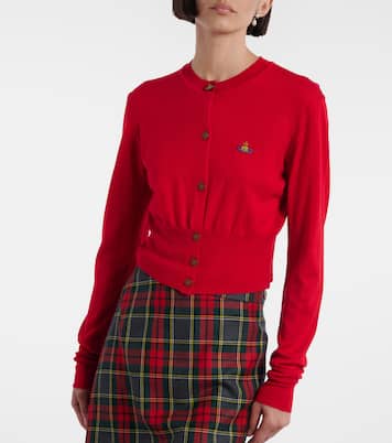 Bea cropped wool and silk cardigan | Vivienne Westwood