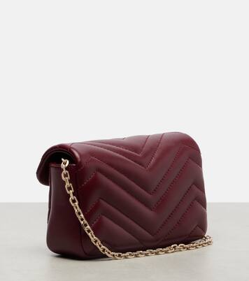 GG Marmont Mini leather shoulder bag | Gucci