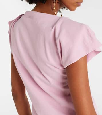 Sebani不对称棉质针织上衣 | Isabel Marant