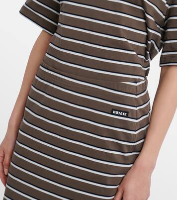 Falda tubo Sasseline de jersey de algodón | Rotate