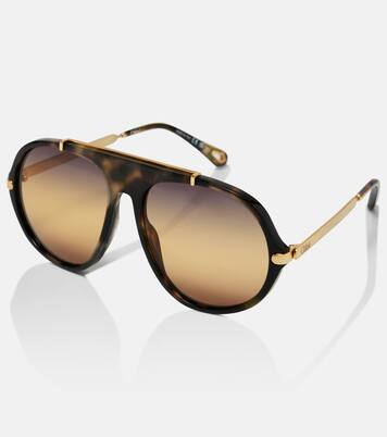 Aly Combi aviator sunglasses  | Chloé