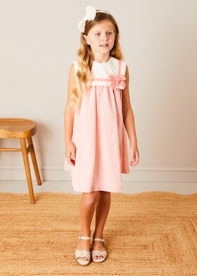 Kleid aus Baumwolle und Leinen | Pepa London