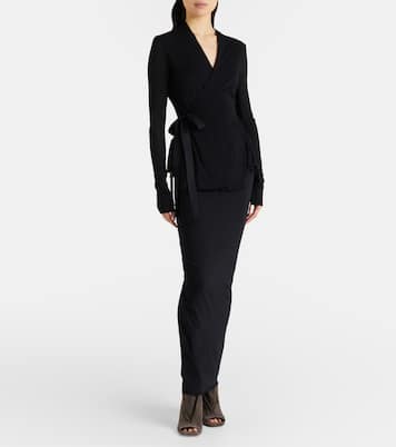 Stiefel Cantilever aus Veloursleder | Rick Owens