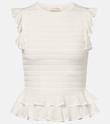 Luna ruffled top | Zimmermann