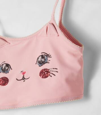 Kitty bow-detail bikini | Konges Sløjd