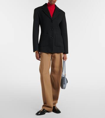 Tondo Small suede shoulder bag | Savette