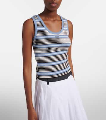 Tanktop aus einem Baumwollgemisch | Prada