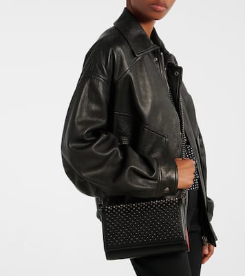 Paloma embellished leather clutch | Christian Louboutin