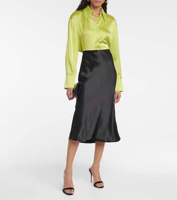 Jupe en satin | Vince