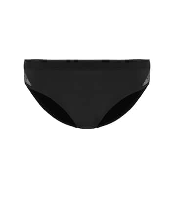 Mesh-trimmed bikini bottoms | Stella McCartney