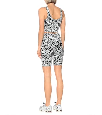 Top sportivo in jacquard leopardato | The Upside