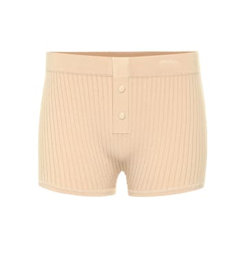 Shorts a costine in maglia stretch | Live The Process