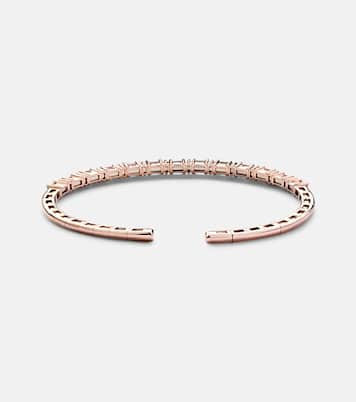 Bracelet Pastel Fireworks en or rose 18 ct, diamants et saphirs | Suzanne Kalan