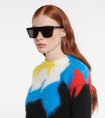 Eckige Sonnenbrille Mask | Loewe