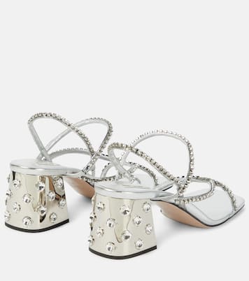 Sandali con cristalli | Miu Miu
