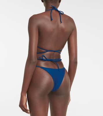 Praia tie-around bikini top | Tropic of C