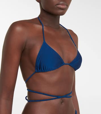 Praia tie-around bikini top | Tropic of C