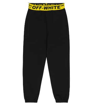 Pantalones en jersey de algodón | Off-White Kids